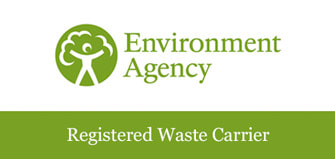 Registered Trade Waste Carrier with The Environment Agency